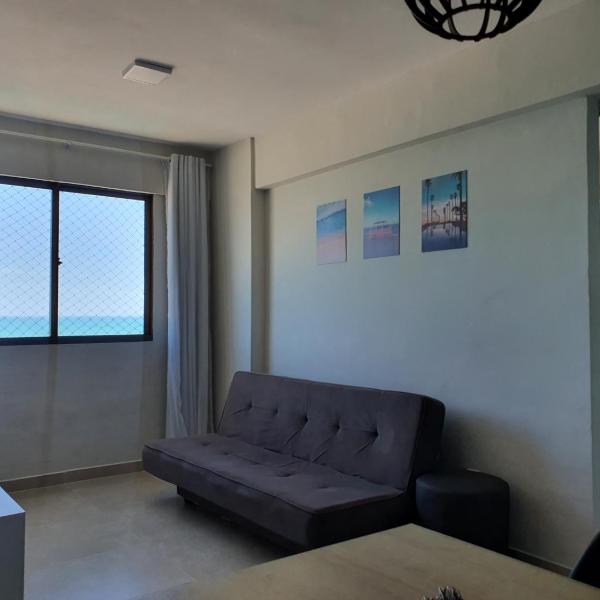 Apartamento 02 quartos completo, BEIRA-MAR com piscina - Foto 4