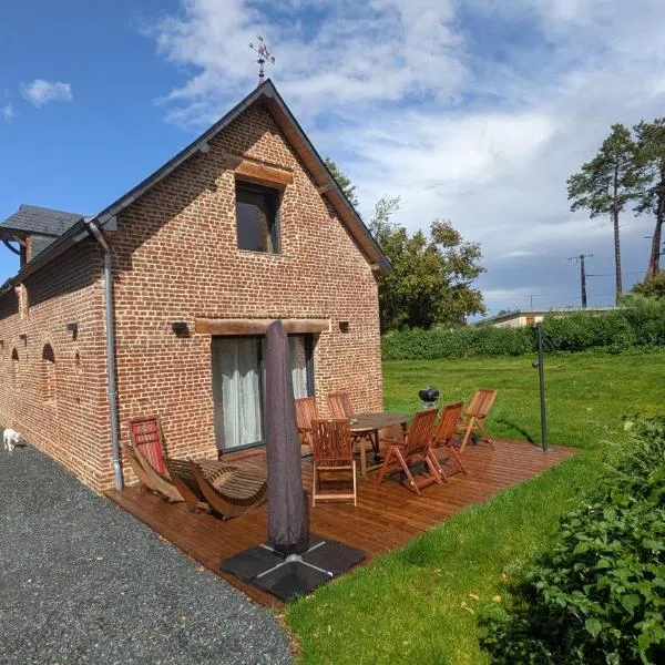 Le nid d'hirondelle，位于Sainneville的酒店