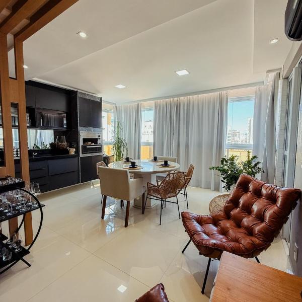 Apartamento luxo completo 2 quartos - suite - quarto casal - banheiro social - finamente decorado - Pessoas exigentes ! - Foto 5