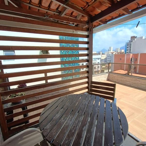 Cobertura duplex na praia do morro