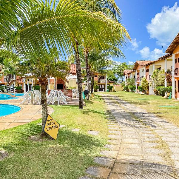 Casas com e ou 3 suítes (todas com ar condicionado), internet 300MBPS e área gourmet a aproximadamente 200m da praia de Taperapuã, (Axé Mói)com piscinas, sauna, portaria 24hrs - Foto 4