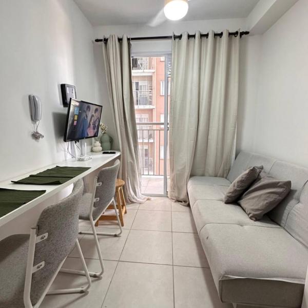 Flat Moderno ao lado do Vibra São Paulo e Tokio Marine Hall Wi-Fi, Academia e Vista -1802 B - Foto 4