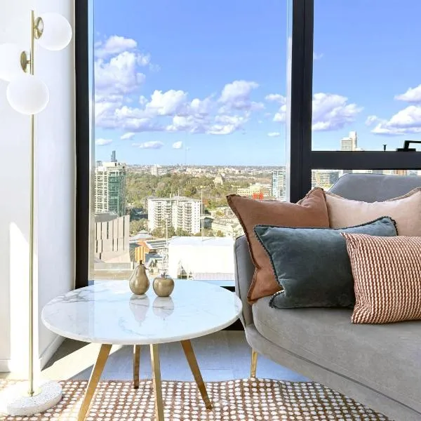 Matilda's Skyview - Luxe 2BR, 2BA Near Crown, hôtel à Melbourne