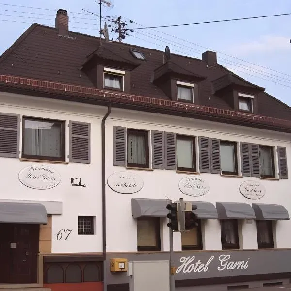 Hotel Garni Siedlerstube, hotel v destinaci Nürtingen