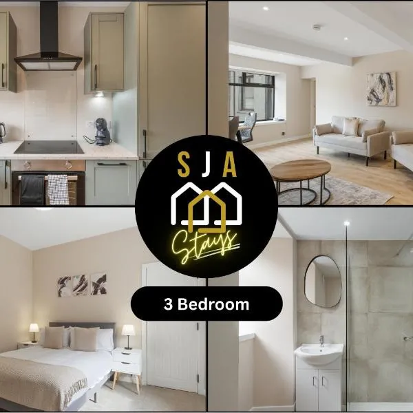 Fraserburgh Residence - SJA Stays - Modern 3 Bed Apartment、フレーザーバラのホテル
