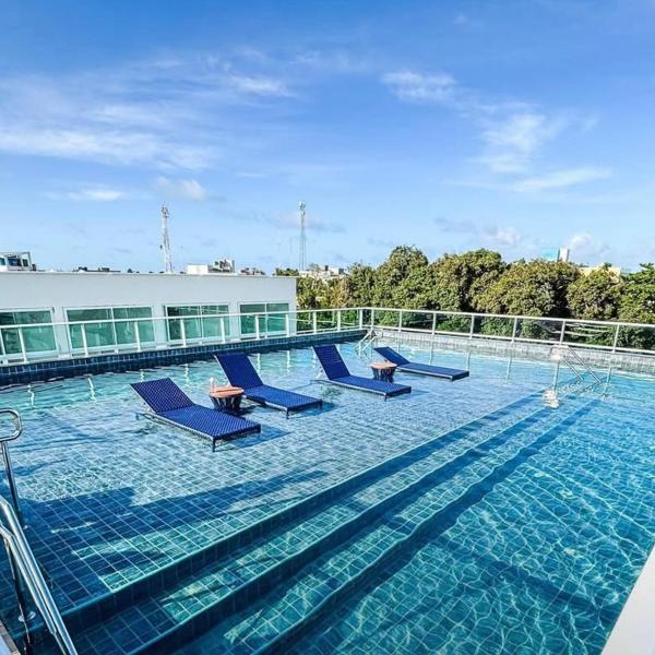 Flat no Centro de Porto de Galinhas -Excelente Localização - próximo as Piscinas Naturais - Harbor Living