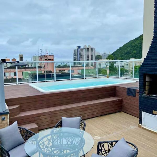 Cobertura com Piscina - Guarujá Enseada