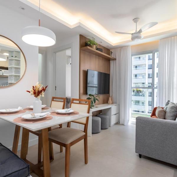 Comfort in Rio -2 qtos ,1 suite, ar e piscina