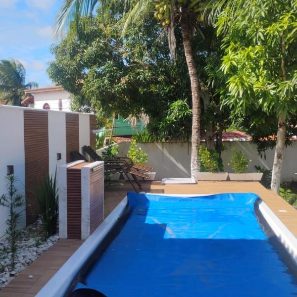 Casa dois quartos com piscina em Jacuipe