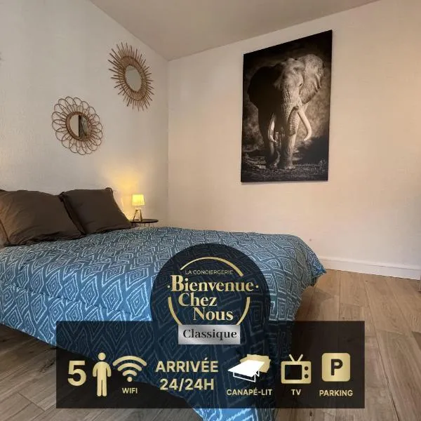 Spacieux Marx Dormoy avec parking gratuit C, hotel in Clermont-Ferrand