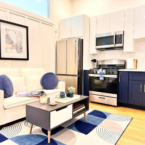 Providence City Center 1BR, Full Kitchen, Walk to Convention Center & PPAC, hotelli kohteessa Providence