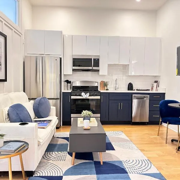 Providence City Center 1BR, Full Kitchen, Walk to Convention Center & PPAC, hotel i Providence