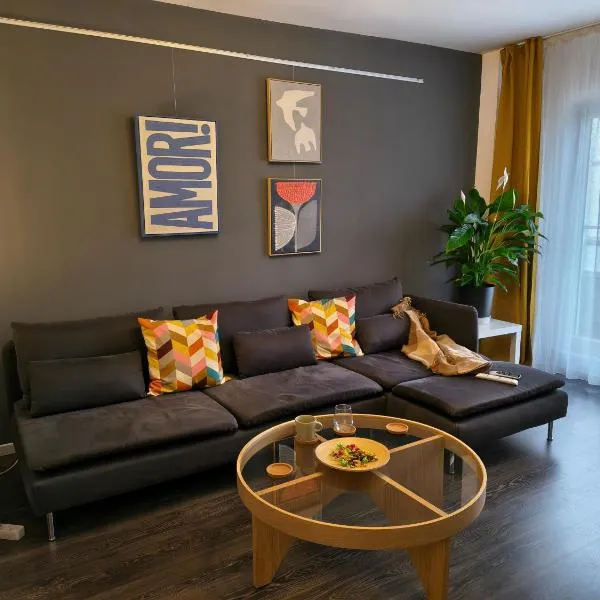 Timişoara में, होटल Ospitalier Student Grey - spacious 2 rooms balcony