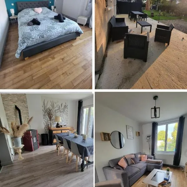 Le gite d 'Amélie maison rénovée 6 couchages 2 salles de bains, ξενοδοχείο σε Célon