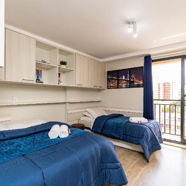Studio 2 Camas Solteiro 1 Cama de Casal - ALL0815