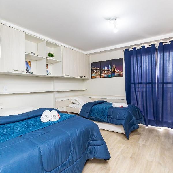 Studio 2 Camas Solteiro 1 Cama de Casal - ALL0815 - Foto 5