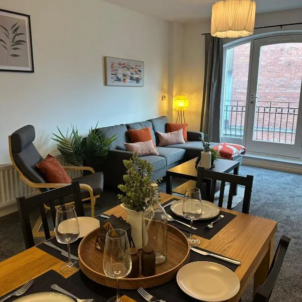 2BR Luxury Apt in Cathedral Quarter, hotell i Belfast