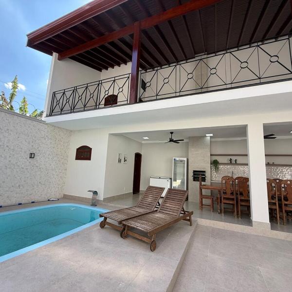 Casa Ampla em Americana - com Piscina Ar condic Churrasqueira Wifi