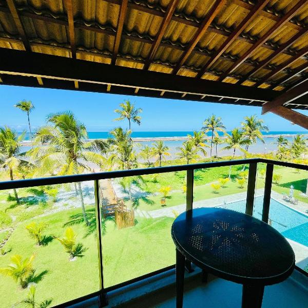 3Qts Pé na Areia com Vista Paradisíaca | Itah I301 - Muro Alto - Porto de Galinhas - By Anfitrião Legal