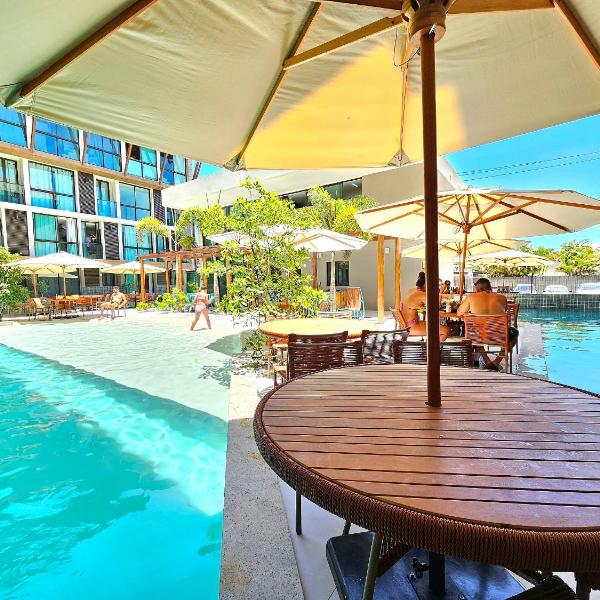 Flat no Centro de Porto de Galinhas -SUNNY HALL331 - By Anfitrião Legal