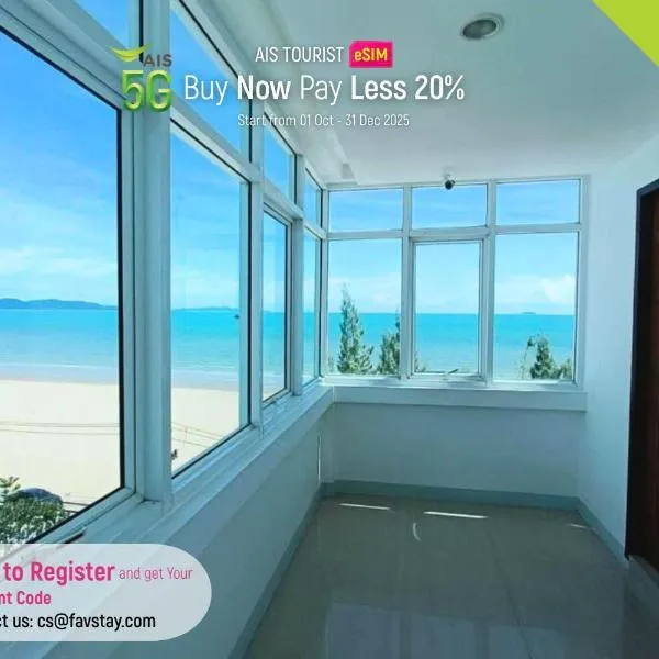 KP Seaview Jomtien, hotel in Na Jomtien