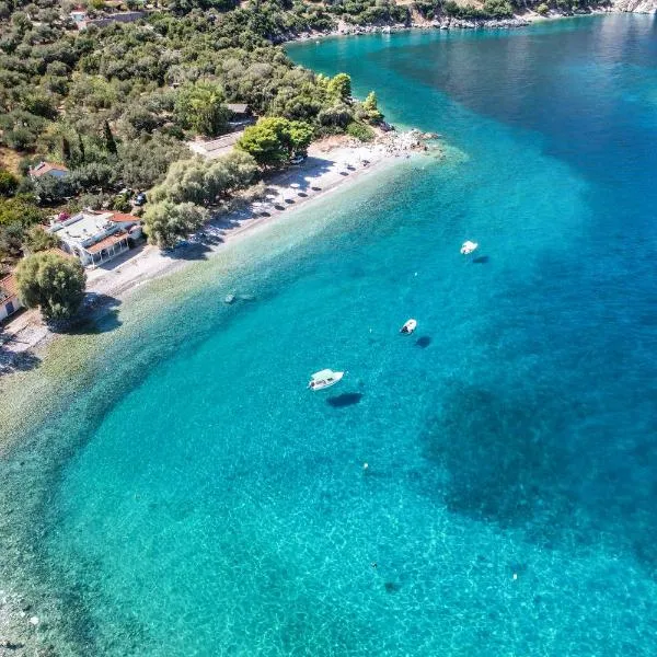 AMMOR Beach houses, Nisida, ξενοδοχείο σε Áno Fanárion
