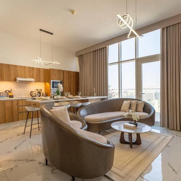 Elegant 4BR Haven - Masdar Oasis Bliss Luxe Retreat, hotel in Abu Dhabi