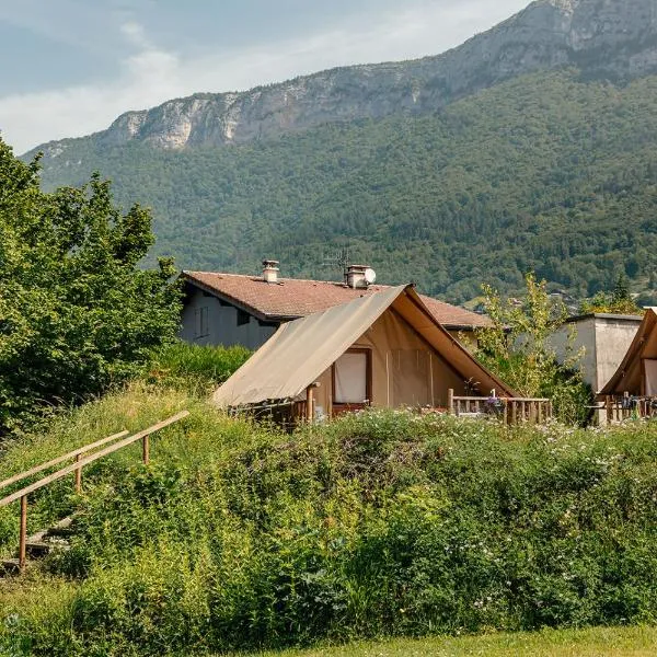Camping Routes du Monde ATC Veyrier du Lac - Annecy, hotel in Veyrier-du-Lac