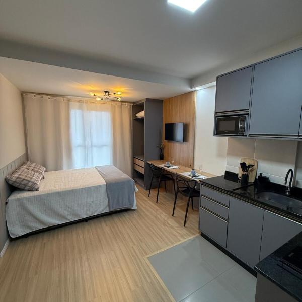 Studio aconchegante, moderno e completo - Foto 4