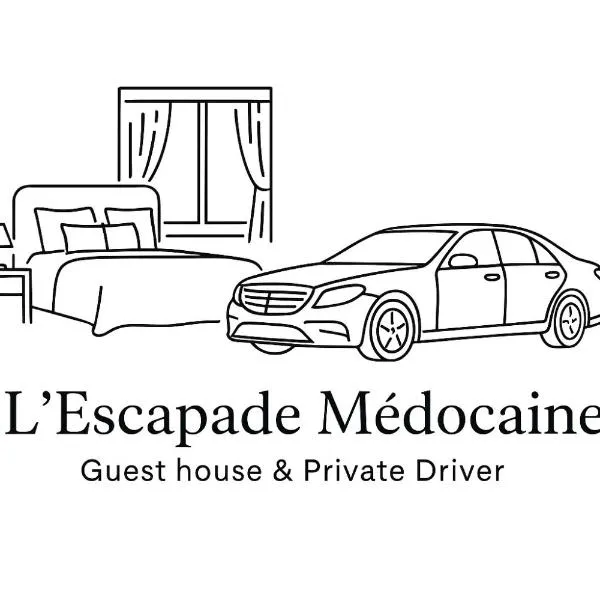 L Escapade Médocaine Guest Room with Private Driver, hotel v destinaci Le Taillan-Médoc