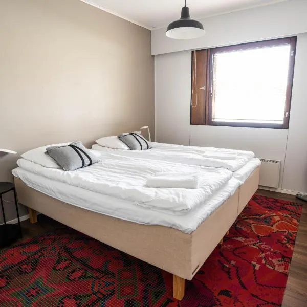 Cozy Ranua Koivutie townhouse with sauna & terrace, viešbutis mieste Ranua