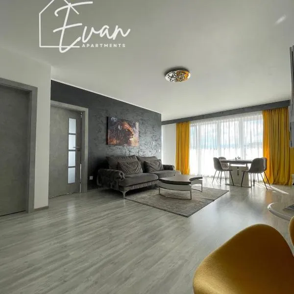 Modern City View Apartment by Evan Apartments, hotel v destinaci Şelimbăr