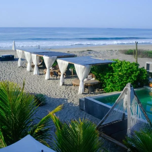 Casa UwU, Chacahua Oaxaca, hôtel à Chamuscadero