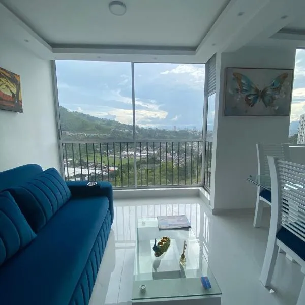 Acqua Hills apartamento amoblado para estadías largas y confort, hotel i Dosquebradas