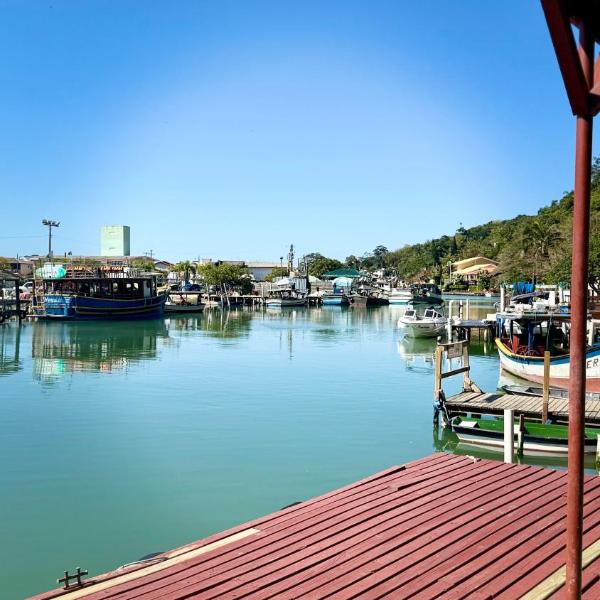 Vista Lateral Para o canal da Barra da Lagoa