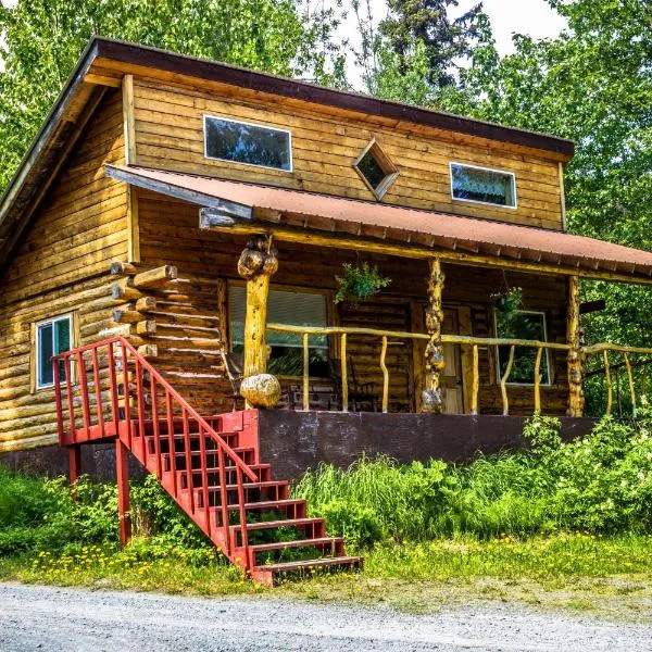 Midnight Sun Log Cabins, hotel v destinaci Moose Pass