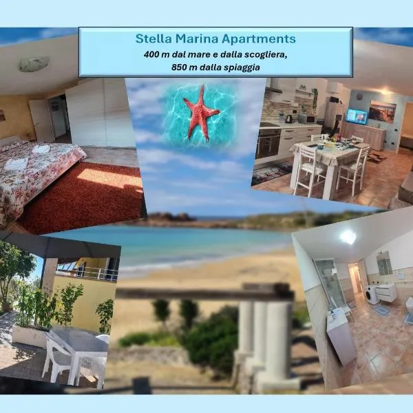 STELLA MARINA, Appartamento a 450 mt dalla costa del Mar di Sardegna, hotel in Portoscuso