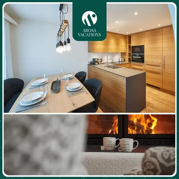 Residence Eden by Arosa Vacations, Exklusive Apartment im Zentrum、アローザのホテル