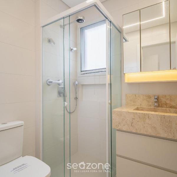 Apto c/ varanda e churrasq. a 220m do Mar ALB0201 - Foto 3