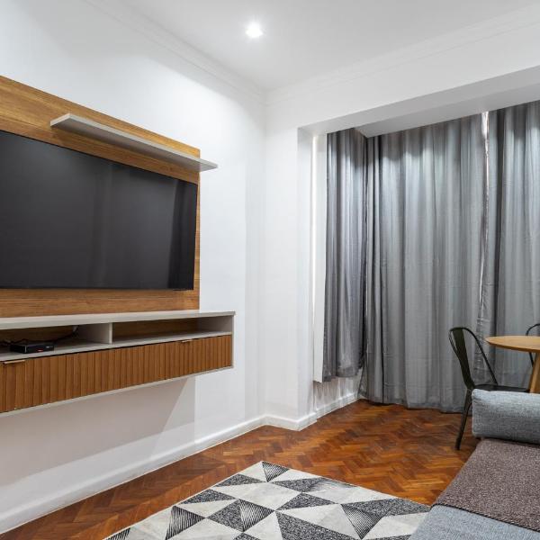 Apartamento Um Quarteirão Da Praia De Copacabana - Foto 5