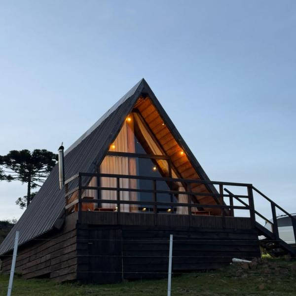Chalé A-Frame da Fazenda