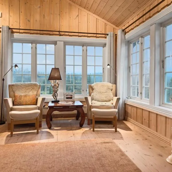 Mountain cabin in Aurdal Fireplace Sauna 1000 meters above sea level โรงแรมในAurdal