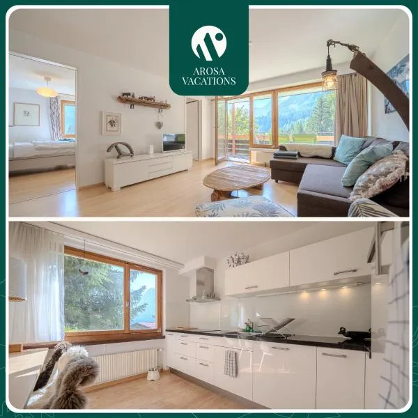 Marlenca 2 by Arosa Vacations, Familienwohnung mit Bergblick in der Nähe des Skilift-Kulm, khách sạn ở Arosa