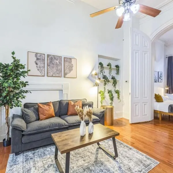 Large Historical Center City 1BR that Sleeps 4 โรงแรมในฟิลาเดลเฟีย