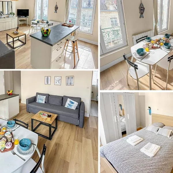 Nid D'Opal - appartement centre-ville proche plage，位于滨海贝尔克的酒店