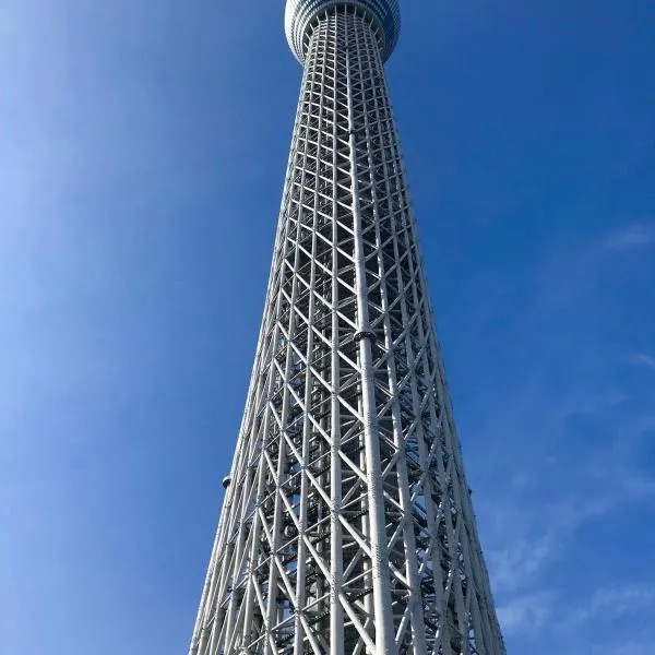 4mins from sky tree Sumida area 3rooms Wifi, хотел в Токио