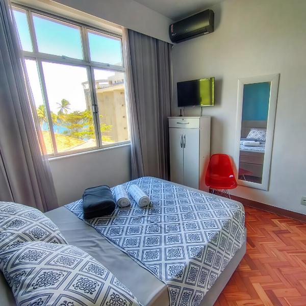 Apartamentos na BARRA com VISTA MAR, a 1 minuto da praia e do Circuito do Carnaval - SEAVIEW PRIVATE APARTMENTS - Foto 3