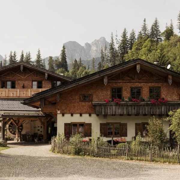 Berghotel Schlossanger Alp, hotelli kohteessa Pfronten