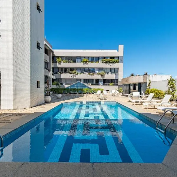 Apartamento quarto e sala vista mar super localizacao Pituba, хотел в Салвадор