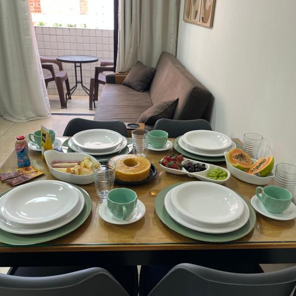 Quarto e sala completo de tudo na Ponta Verde a 300m da praia - Foto 5